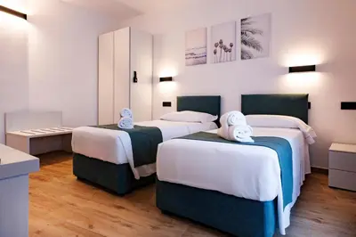 Letto o letti in una camera di Maradiva View