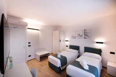 Letto o letti in una camera di Maradiva View