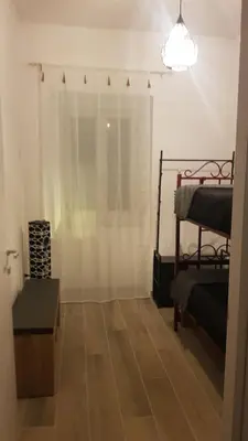 Letto o letti in una camera di Casa Gonnesa