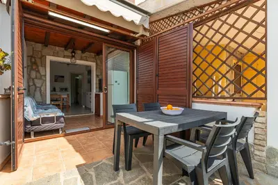 Patio o area all'aperto di Casa Nucci - Free WIFI - 100mt from the beach
