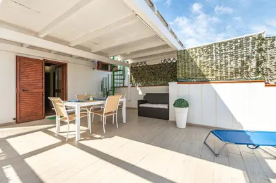 Balcone o terrazza di Casa Nucci - Free WIFI - 100mt from the beach