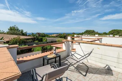 Paesaggio naturale nelle vicinanze della casa vacanze