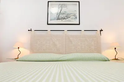 Letto o letti in una camera di AmareSardegna11 con giardino