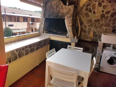 Planimetria di Two-room apartment with a private terrace