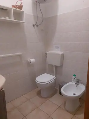 Bagno di Two-room apartment with a private terrace