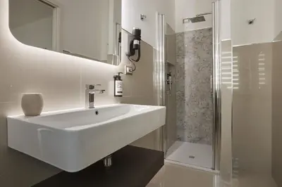 Bagno di ARGHENTU Rooms