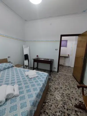 Letto o letti in una camera di Colombi 38 Cagliari