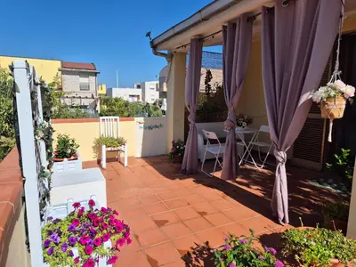 Balcone o terrazza di Casa Vacanze Fiori di Lina