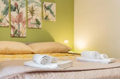 Letto o letti in una camera di Minnaus