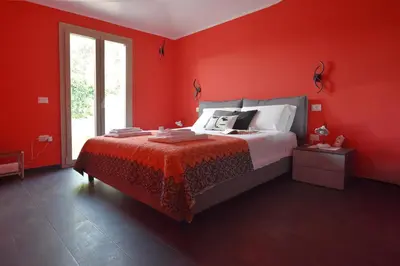 Letto o letti in una camera di Ruja