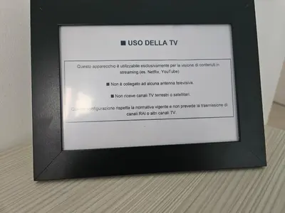 TV o dispositivi per l'intrattenimento presso B&B Fellini