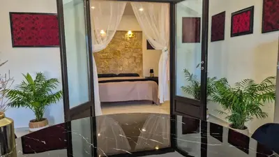 Letto o letti in una camera di Borgo Antico - Monili di Sardegna
