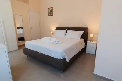 Letto o letti in una camera di Dimora Marina