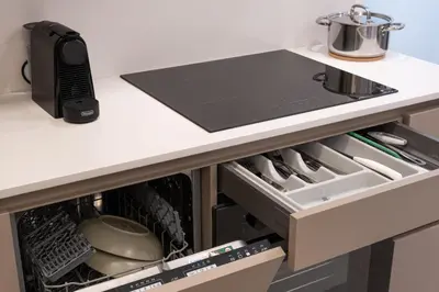 Cucina o angolo cottura di EJA DOMUS - Casa Vacanza Cagliari