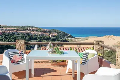 Paesaggio naturale nelle vicinanze della casa vacanze