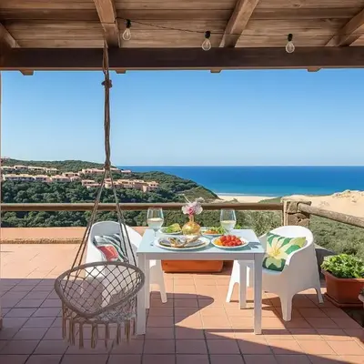 [Costa Verde Coastal Charm] Huge Terrace Wi-Fi A/C