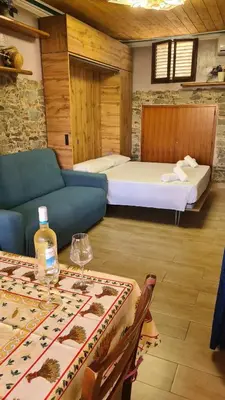 Letto o letti in una camera di Simo House