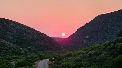 Paesaggio naturale nelle vicinanze dell'appartamento