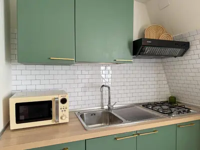Cucina o angolo cottura di Rica's APT