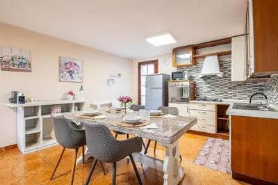 Cucina o angolo cottura di Villetta Elena