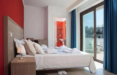 Letto o letti in una camera di Hotel Villa Sveva