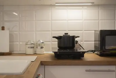 Cucina o angolo cottura di Dimora Oro - Slow Life in Sardinia