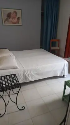 Letto o letti in una camera di A Cà du Paise