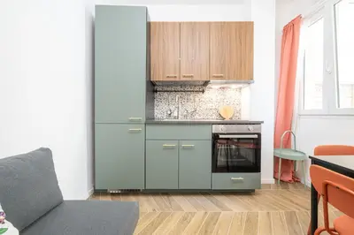 Cucina o angolo cottura di Cugia 14 - Cagliari Center House