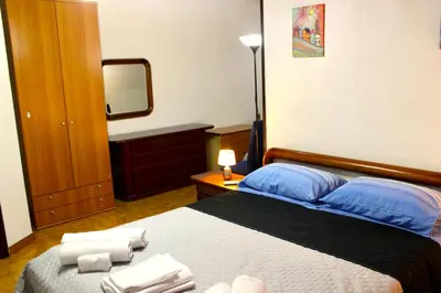 Letto o letti in una camera di Casa Vacanze Alma