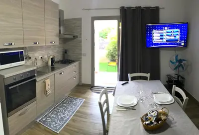 Cucina o angolo cottura di Casa Vacanze Alma