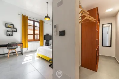 Letto o letti in una camera di Cagliari Shopping District Flat