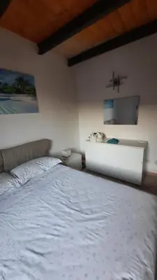 Letto o letti in una camera di CasaGiuVaLeo