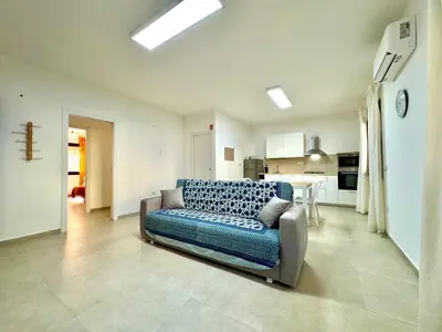 Area soggiorno di Mediterranean Apartment