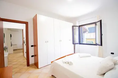 Letto o letti in una camera di Sa Sterlizia