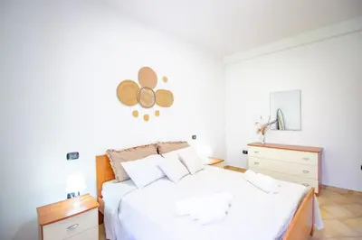 Letto o letti in una camera di Sa Sterlizia