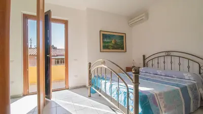 Letto o letti in una camera di Domus Peppi