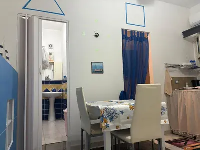Cucina o angolo cottura di La Stanza del Mare