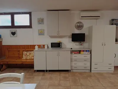 Cucina o angolo cottura di I tramonti di Barbusi