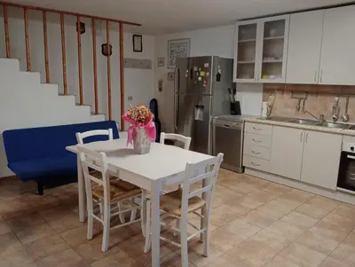 Cucina o angolo cottura di I tramonti di Barbusi