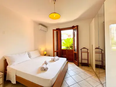Letto o letti in una camera di Pula's Nest 1 - Center of Pula Close to the beach