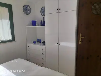 Letto o letti in una camera di casa relax a chia