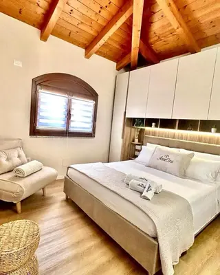 Letto o letti in una camera di AnnOra