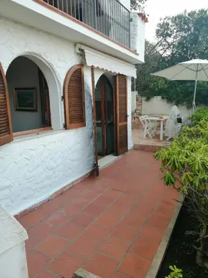 Balcone o terrazza di La terrazza sul blu - intero appartamento con vista Costa Rei