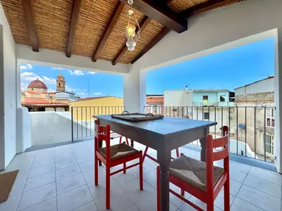 Balcone o terrazza di Il Borgo Apartments