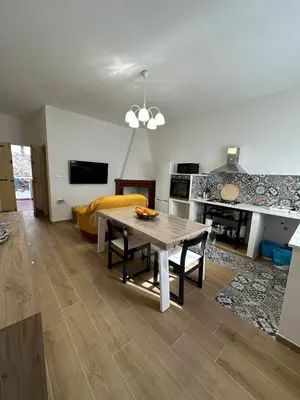 TV o dispositivi per l'intrattenimento presso Appartamento con patio