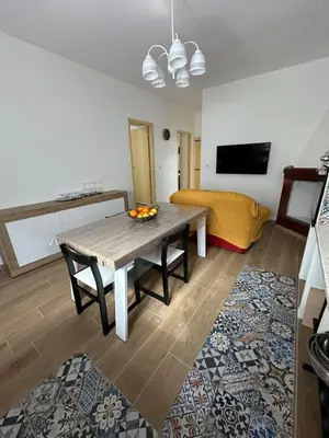TV o dispositivi per l'intrattenimento presso Appartamento con patio