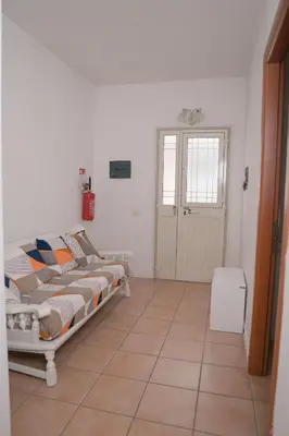 Letto o letti in una camera di Casa Lumiere