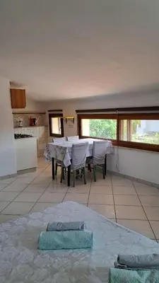 Planimetria di L'oasi - Monolocale con giardino in Sardegna