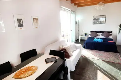 Letto o letti in una camera di Lorenzo studio apartment