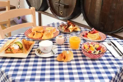 Cibo presso il bed & breakfast o nelle vicinanze
